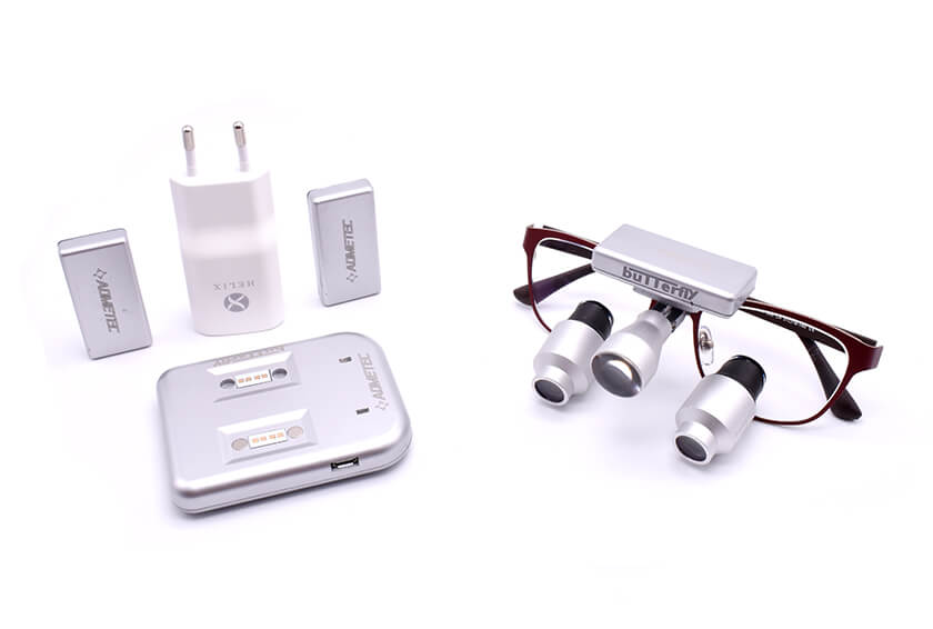 The Dental Headlight Butterfly Wireless LED is now available at Schultz Optical