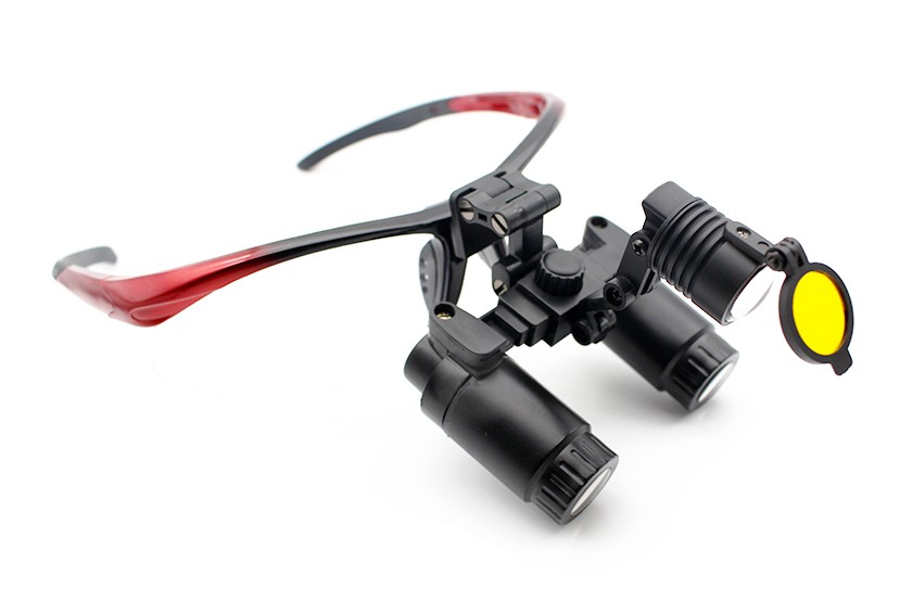 Surgical Loupes and Headlight Combo Flip-Up 4.0x-6.0x, Save $200