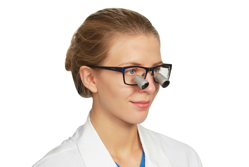 Expanded Field Dental Surgical TTL Loupes Fusion 2.5x