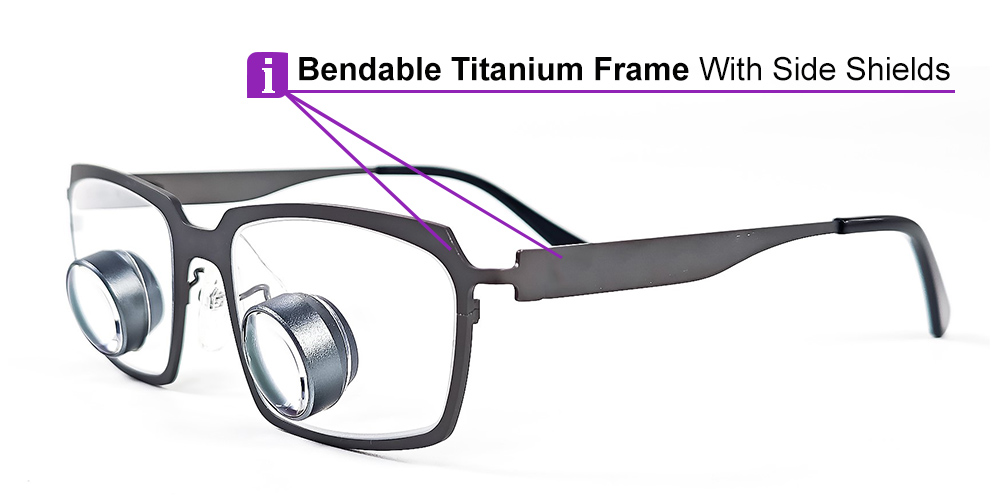 Ultra View Mini Dental Surgical TTL Loupes 3.0x | Super Light | Large Field