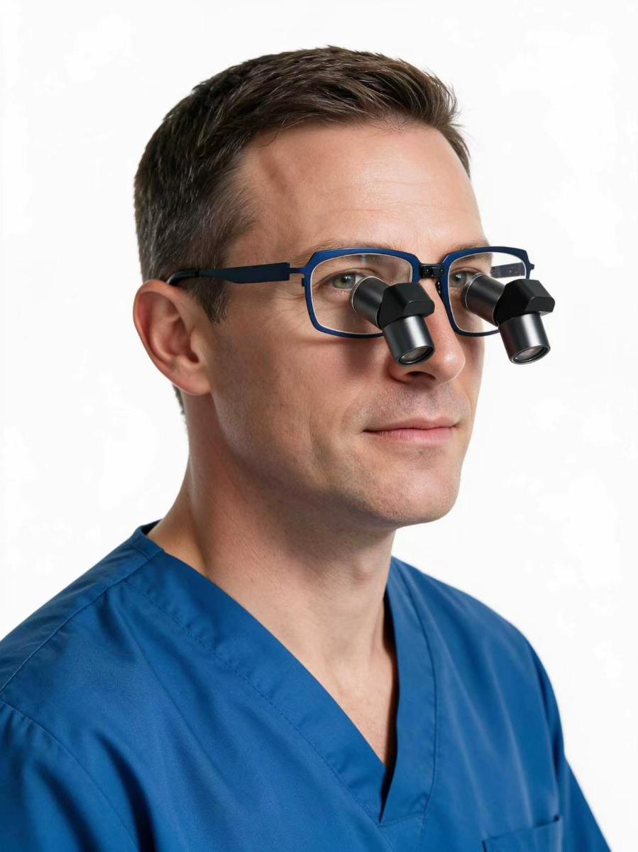 ErgoFusion Prismatic Dental Surgical Loupes  TTL 6.5x