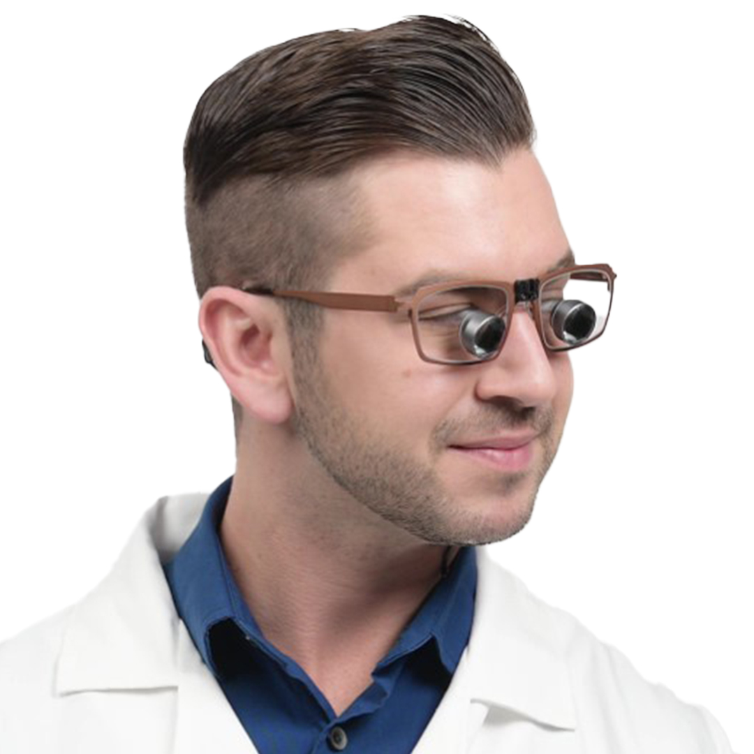 Flip-Up Surgical Loupes for Clinical Use